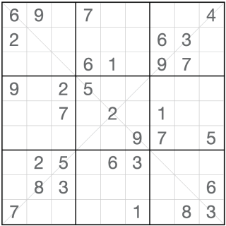 Sudoku Diagonal Anti-Rei