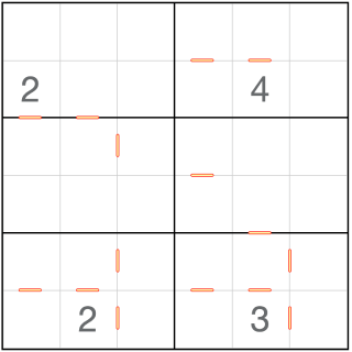 Sudoku consecutivo 6x6