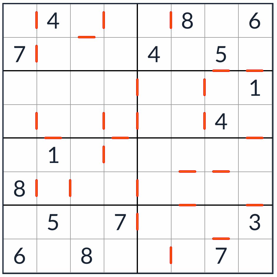 sudoku consecutivo 8x8 Puzzle