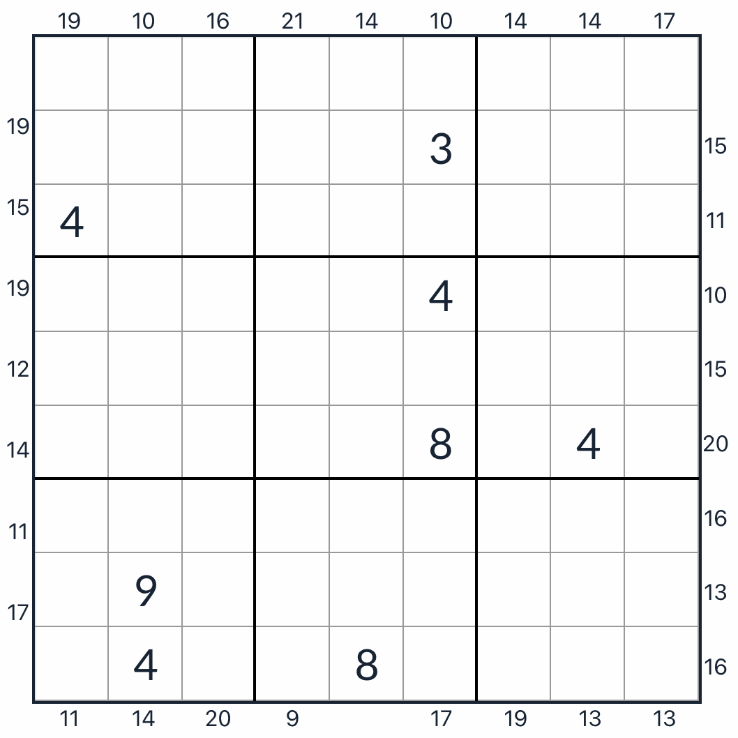 Sudoku da estrutura anti-king