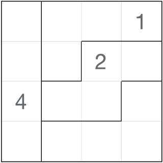 Quebra-cabeça sudoku 4x4
