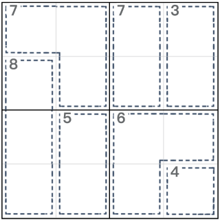 Sudoku Assassino 4x4