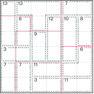 Quebra-cabeça anti-cavaleiro-sudoku 6x6