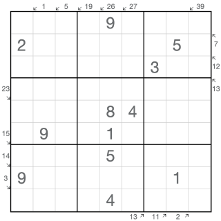 Pequeno Sudoku Assassino Único