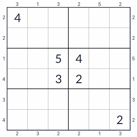 Sudoku 6x6 do Sudoku 6x6 do King Anti-King