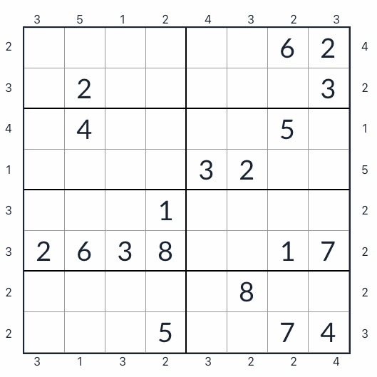 Sudoku 8x8
