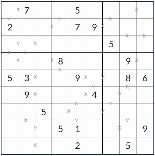 Anti-Knight XV Sudoku
